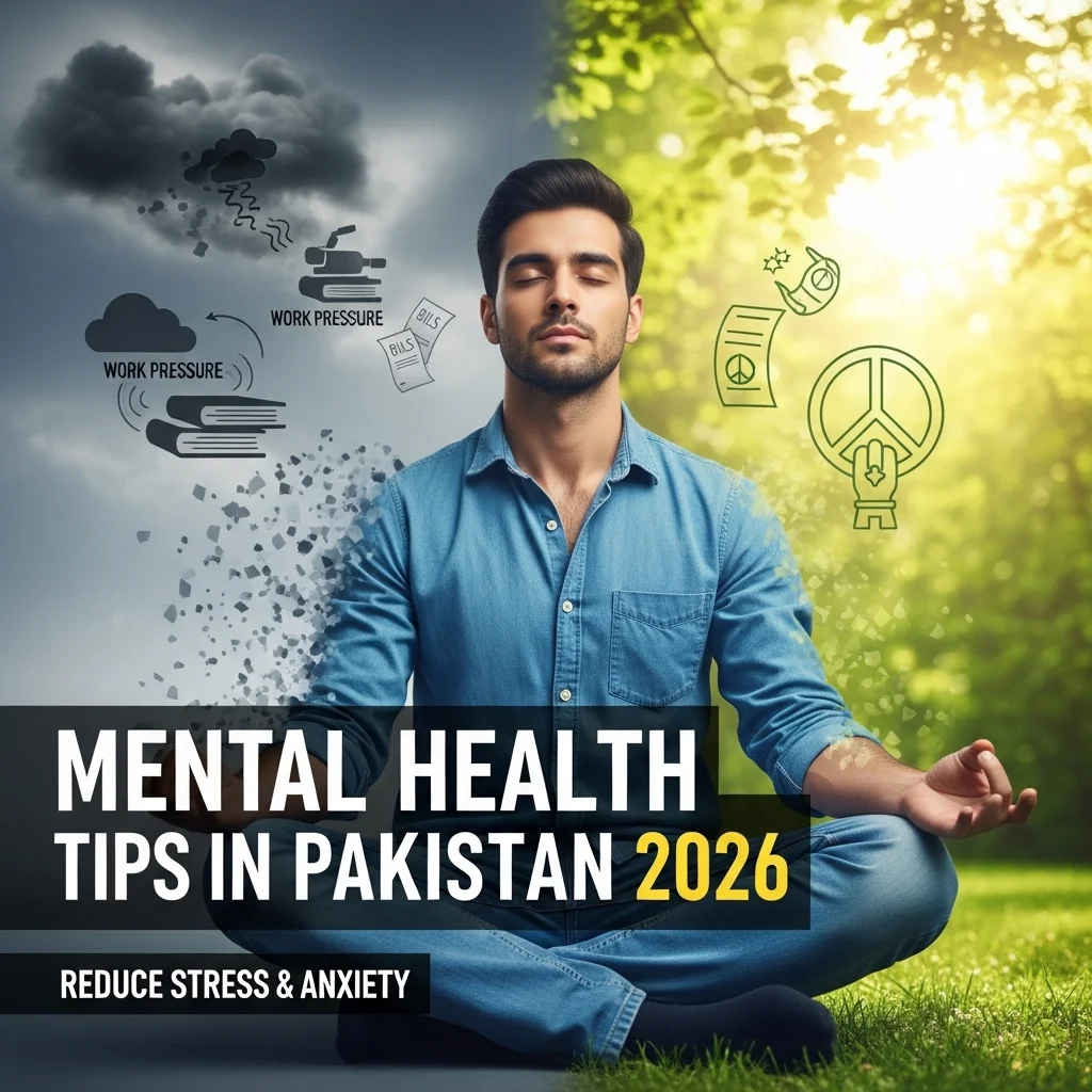 “Mental Health Tips in Pakistan 2026 – How to Reduce Stress and Anxiety”
