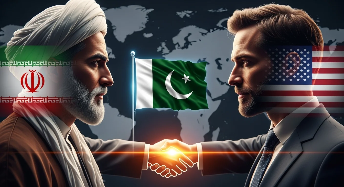 Pakistan mediation Iran vs USA diplomacy faces global peace concept